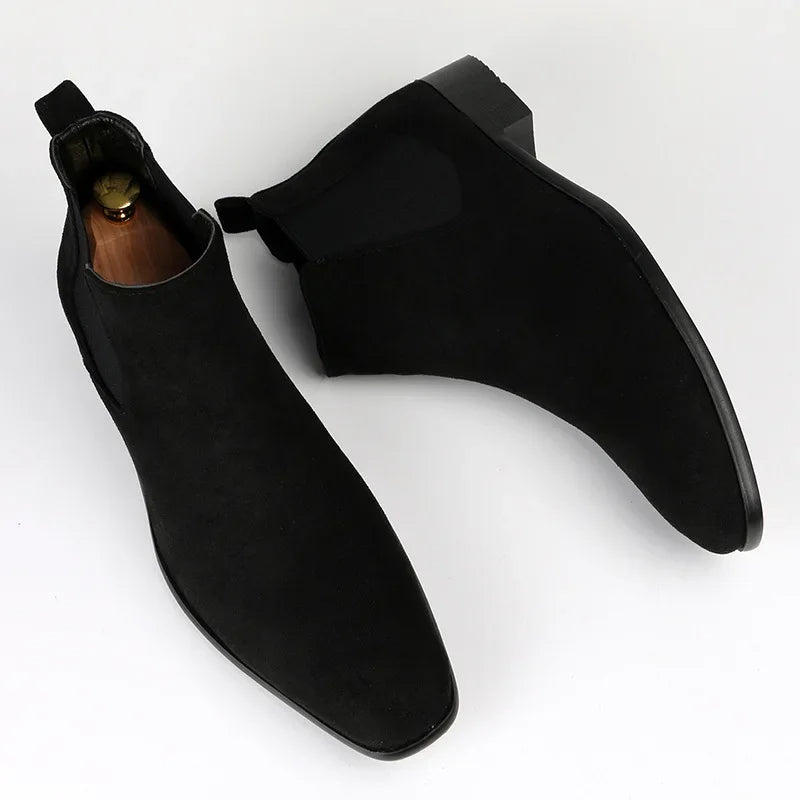 Chelsea Boots Herren | Elastische Einsätze zum Hineinschlüpfen 4