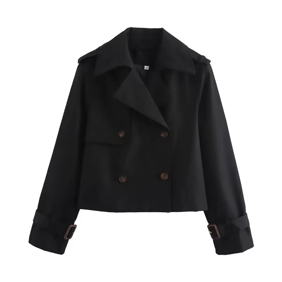 Trenchcoat Damen Kurz | Zweireihig & Elegant 6