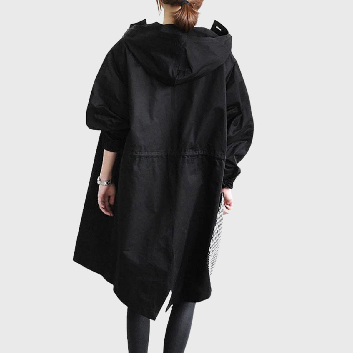 Trenchcoat Damen | Wasserdicht mit Kapuze 9