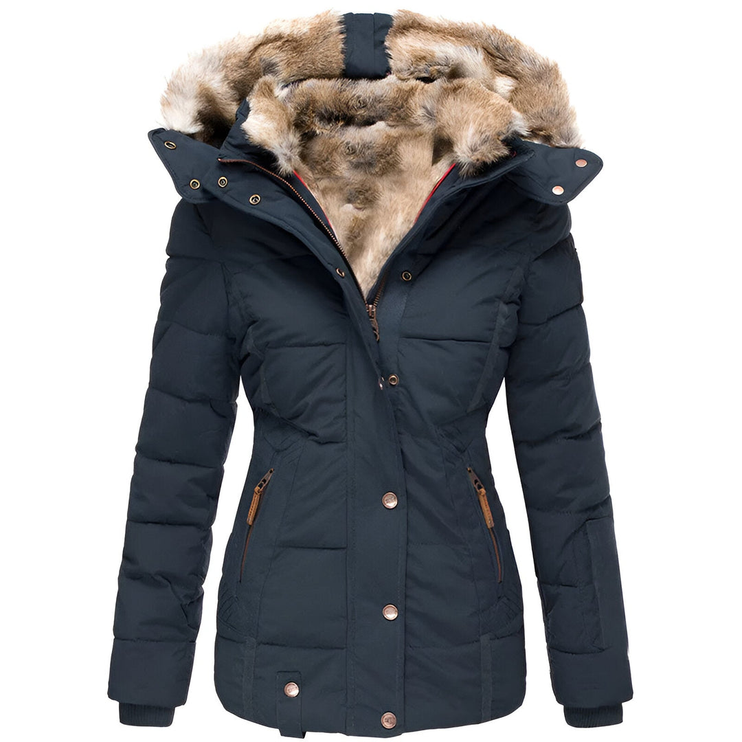Winterjacke Damen | Taillierter Schnitt mit Kapuze 4