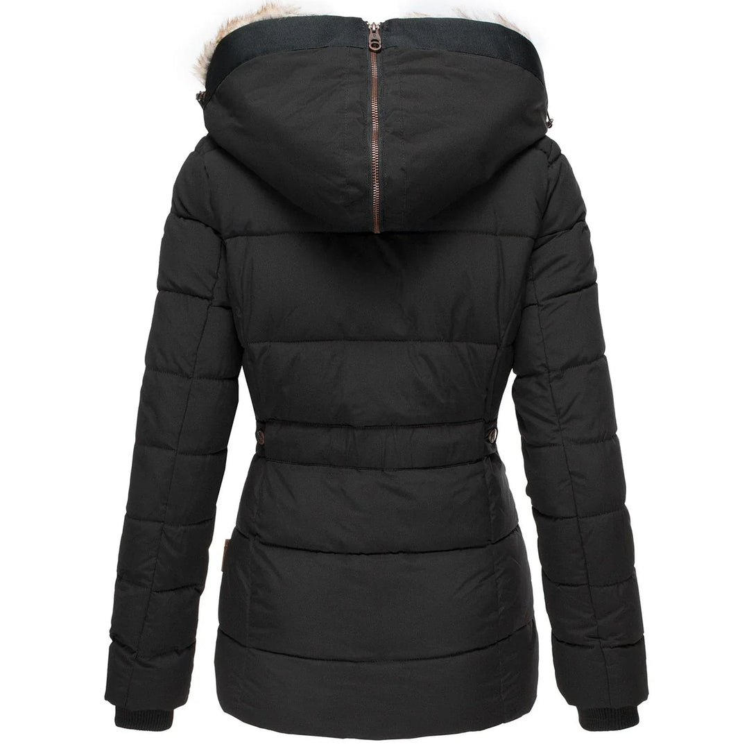 Winterjacke Damen | Taillierter Schnitt mit Kapuze 7