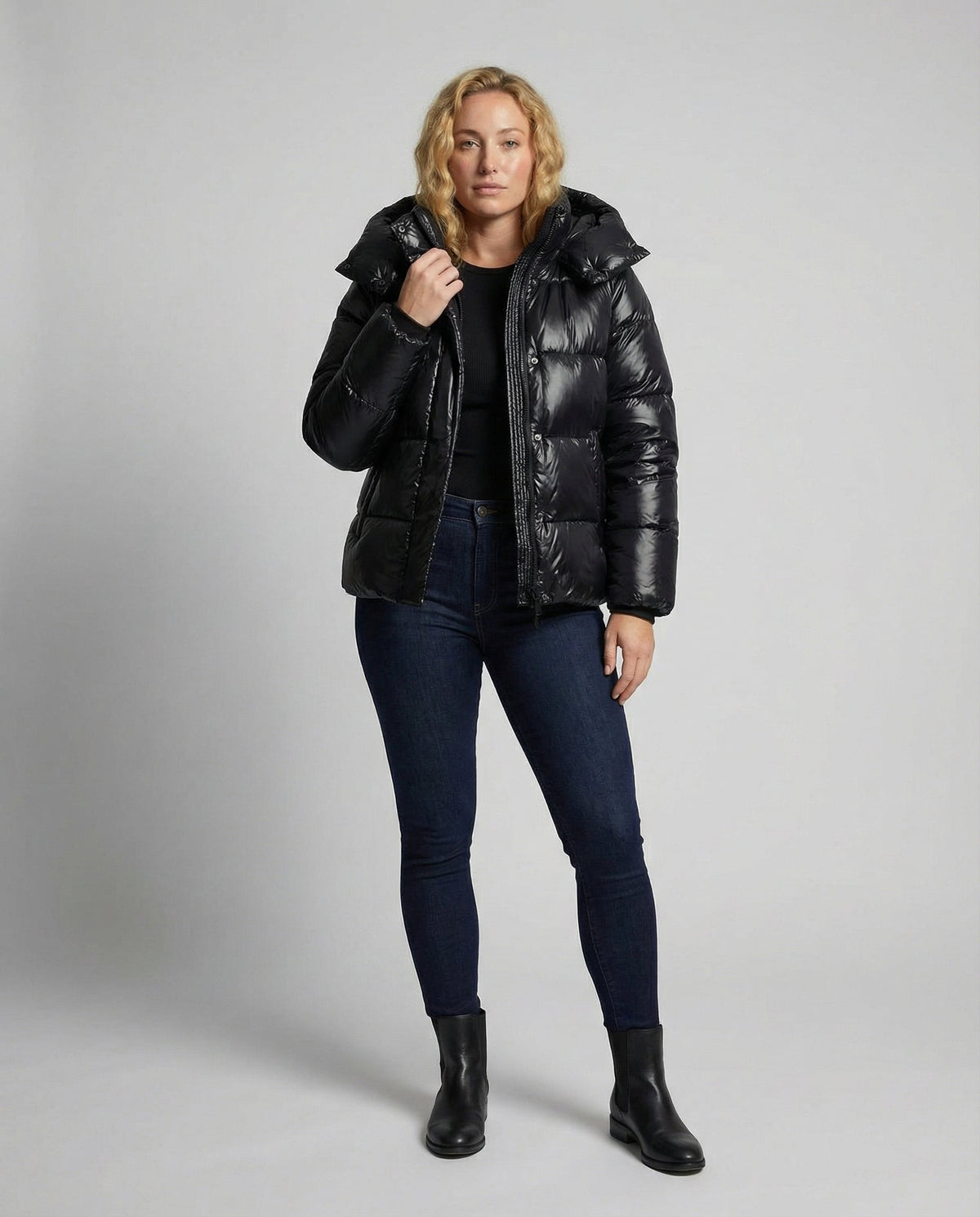 Steppjacke Damen mit Kapuze | Sportlich & Warm 1