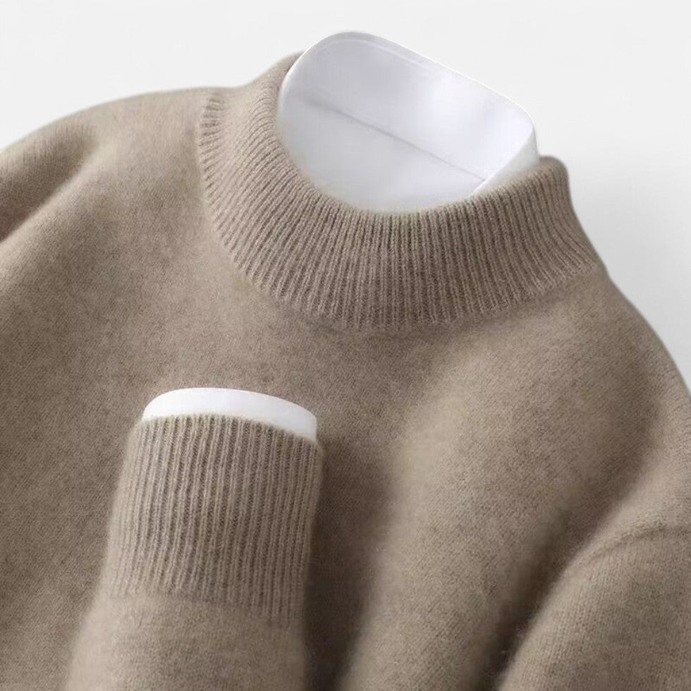 Wollpullover Damen | Klassischer Rundhalsausschnitt 1