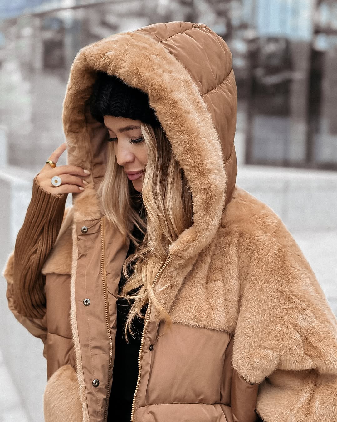 Fellmantel Damen | Oversize & Kuschelig Warm 2