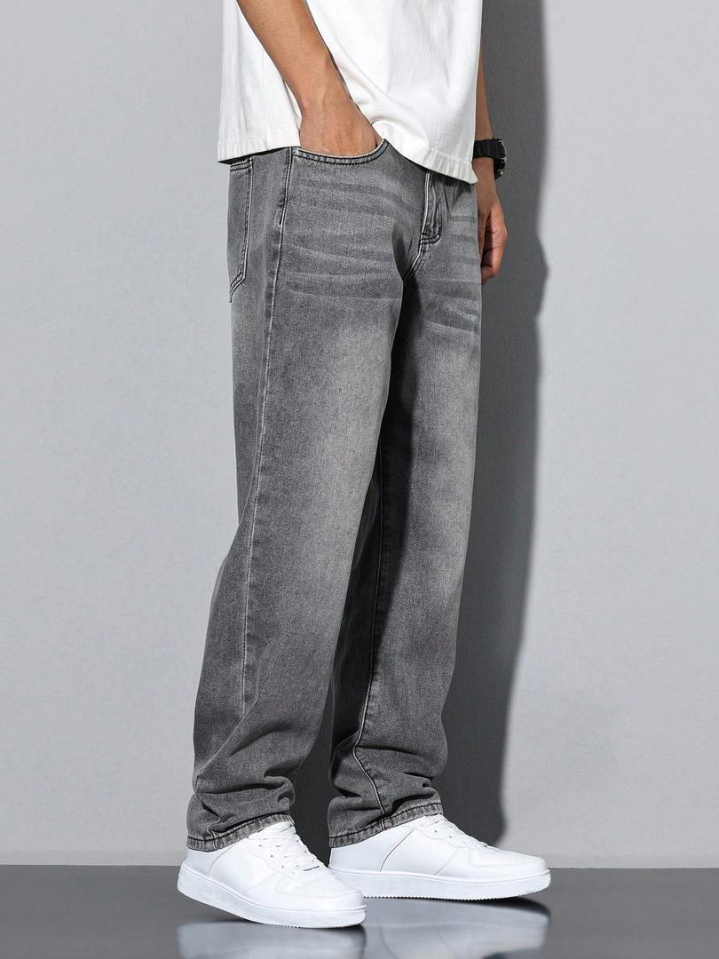 Herren Jeans | Gerade Beine & Gewaschene Optik 10