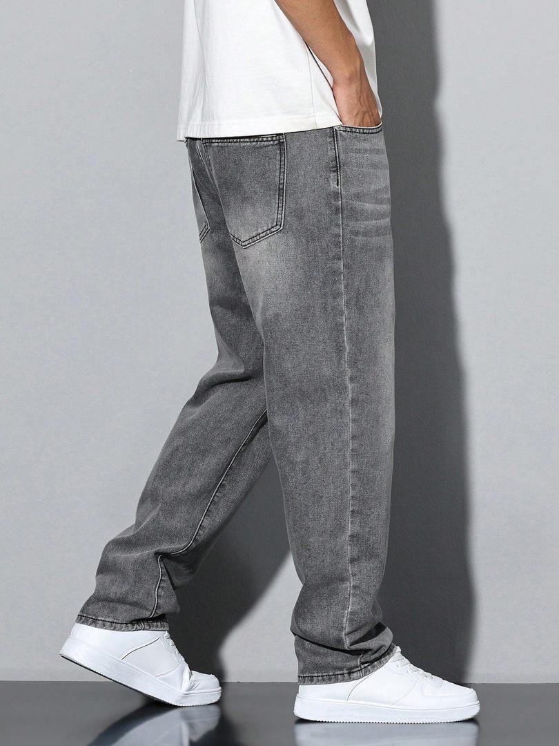 Herren Jeans | Gerade Beine & Gewaschene Optik 9