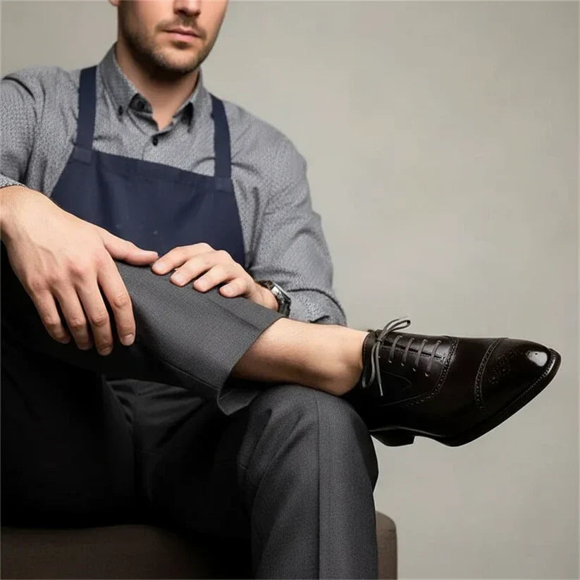 Business Schuhe Herren | Klassisches Brogue Design 4