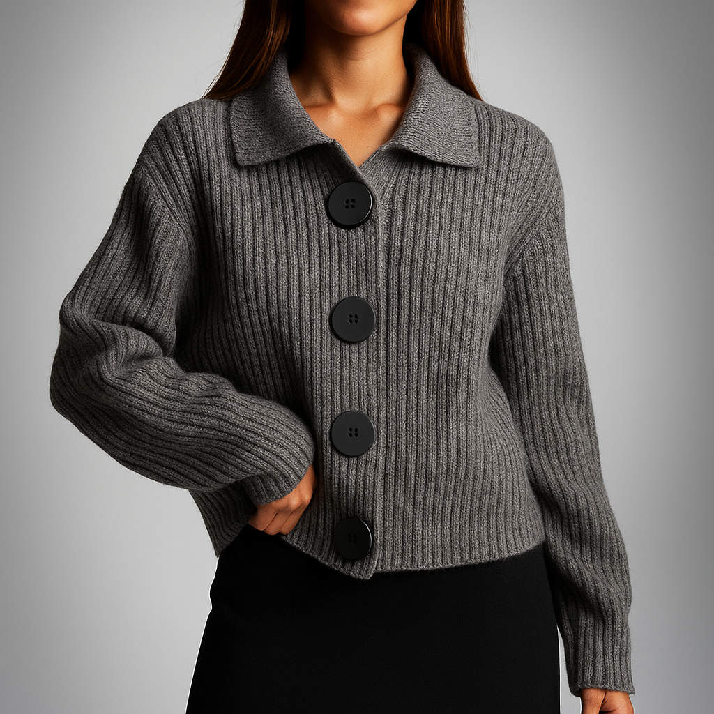 Strickjacke Damen Oversized | Kuschelig warm & stilvoll 4