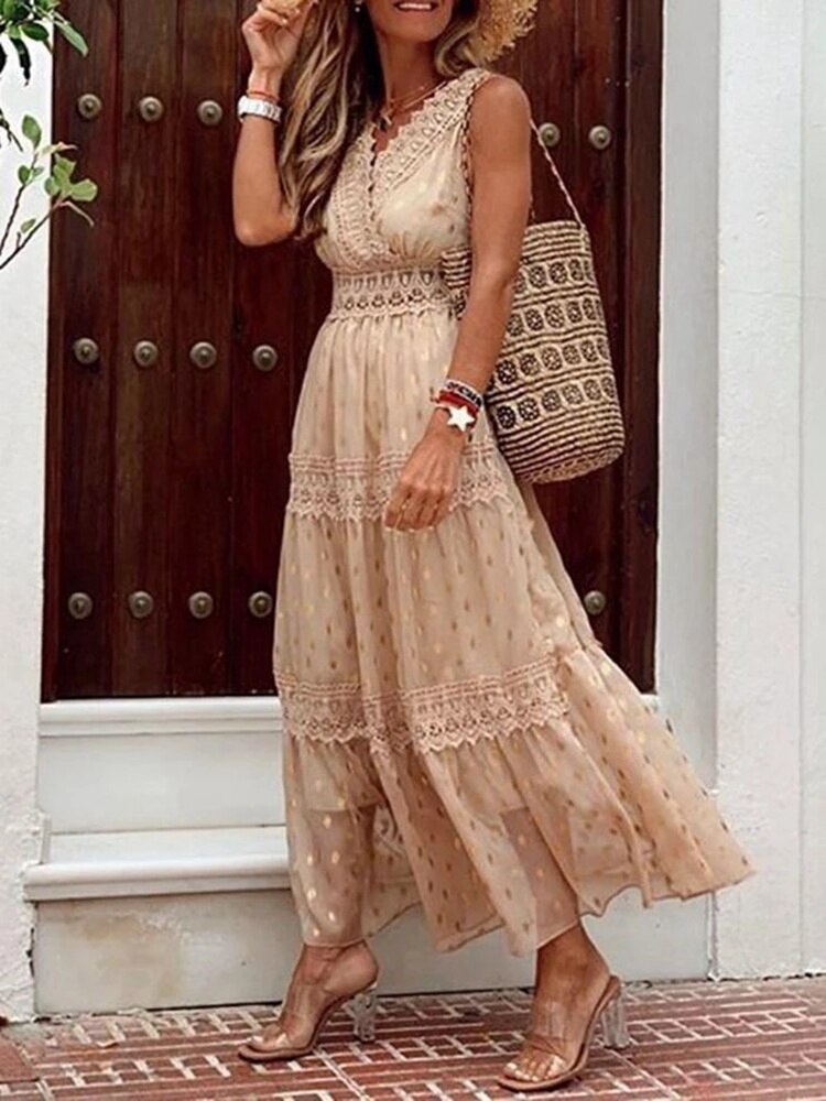 Lozenda - Boho Kleid