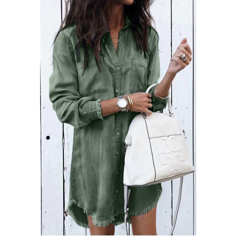 Lozenda - Denim Kleid