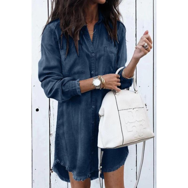 Lozenda - Denim Kleid