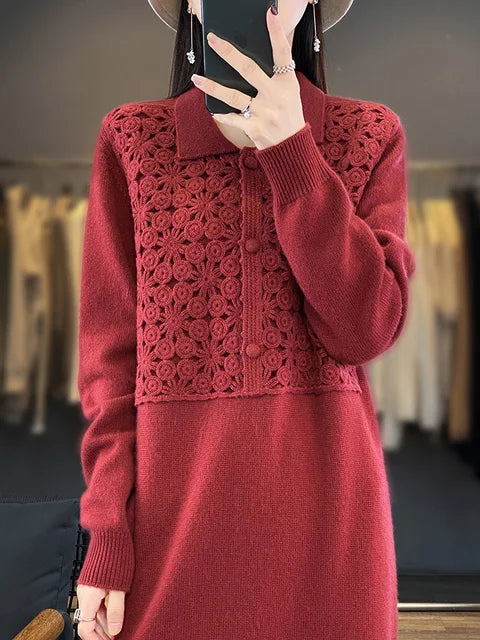 Lozenda - Elegante Damenkleider, warme Pullover