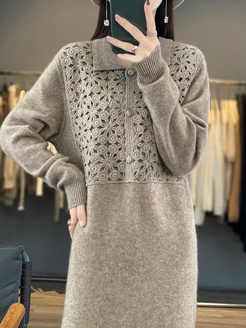 Lozenda - Elegante Damenkleider, warme Pullover