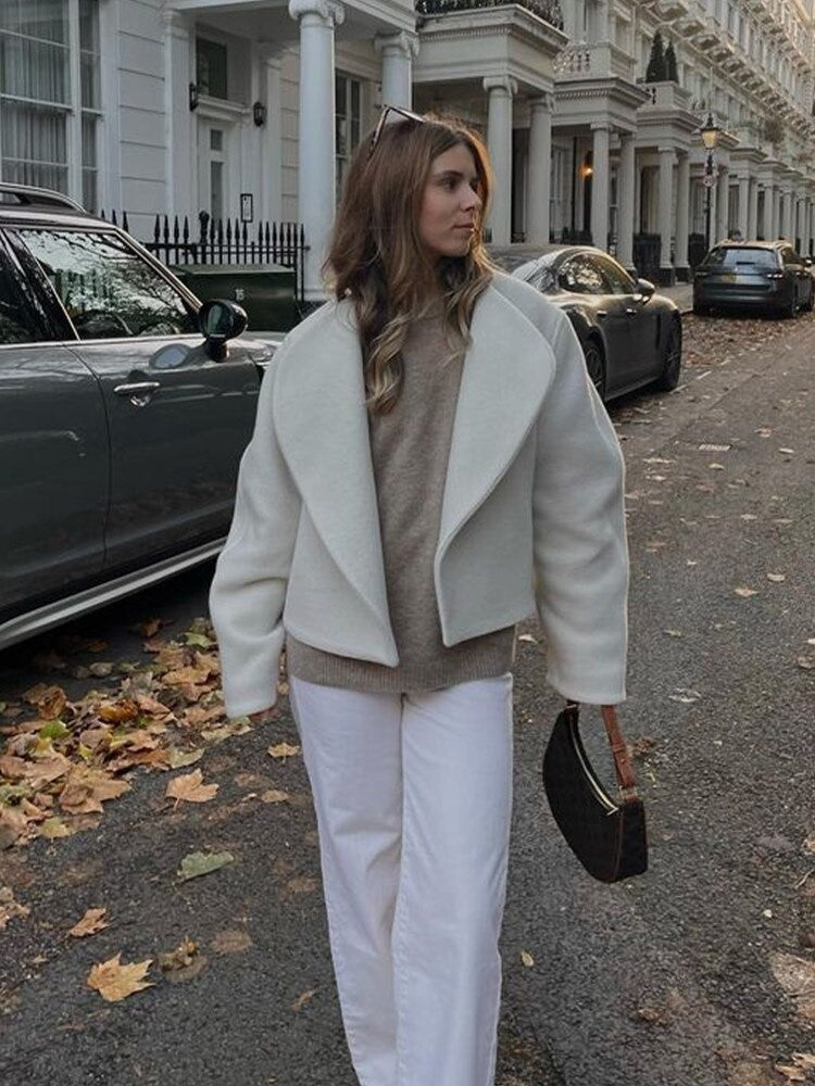 Lozenda - Lässiger Strickmantel
