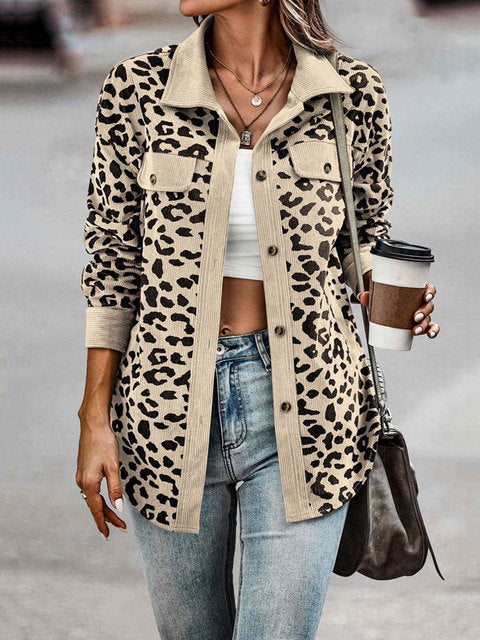 Lozenda - Leoparden-Jacke