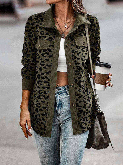 Lozenda - Leoparden-Jacke