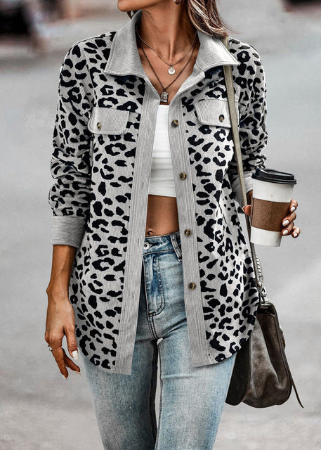 Lozenda - Leoparden-Jacke