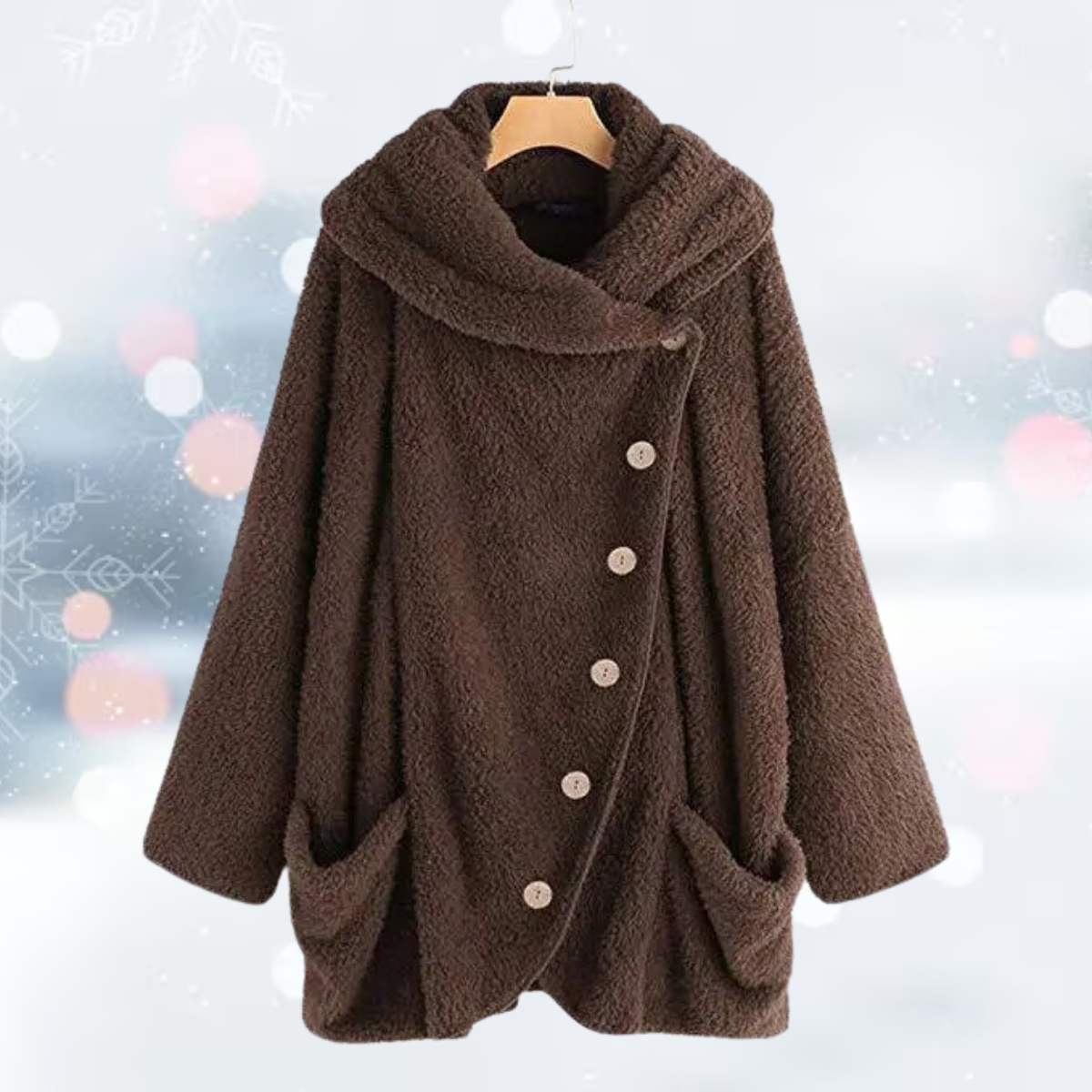 Lozenda - Plüsch Weste Jacke