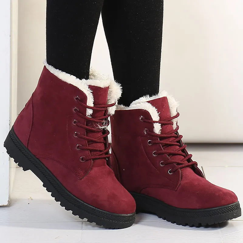 Lozenda - Schneestiefel mit Fell