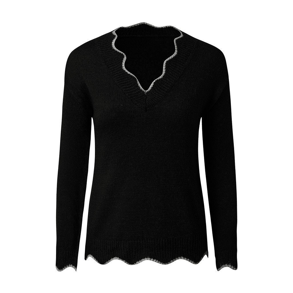 Lozenda - Sehr warmer und stilvoller Pullover für den Frühling