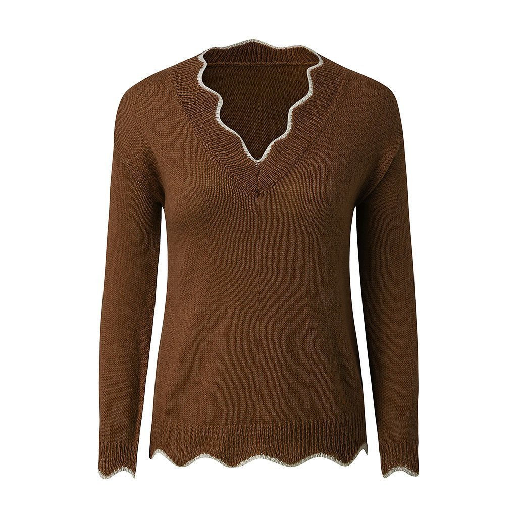 Lozenda - Sehr warmer und stilvoller Pullover für den Frühling