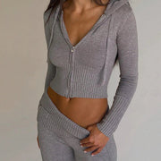 Lozenda - Sport-loungewear sæt med vest