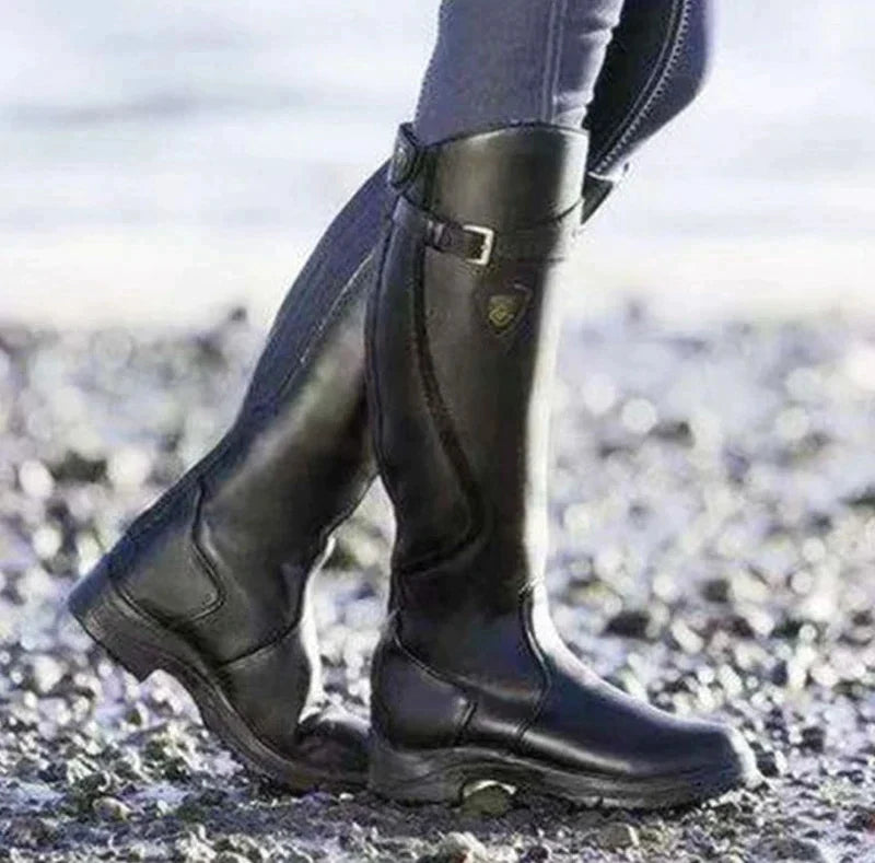 Lozenda - Stilvolle Wasserdichte Retro-Stiefel für Frauen