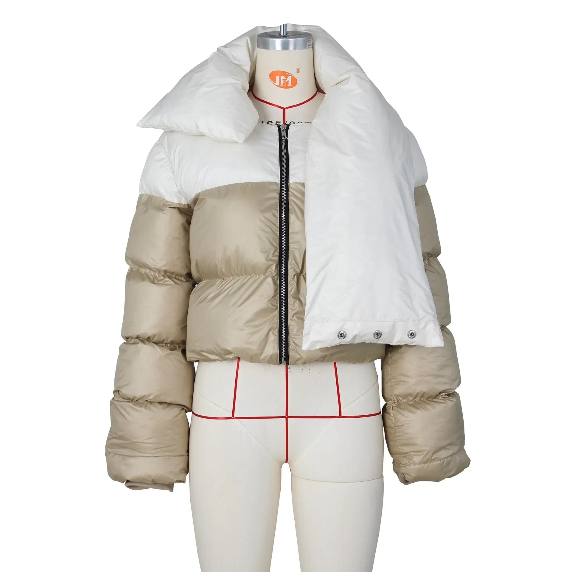 Lozenda - Stylische Pufferjacke