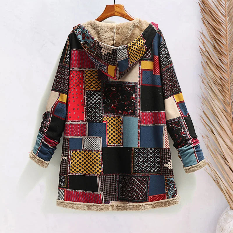 Lozenda - Vintage-Kapuzenjacke
